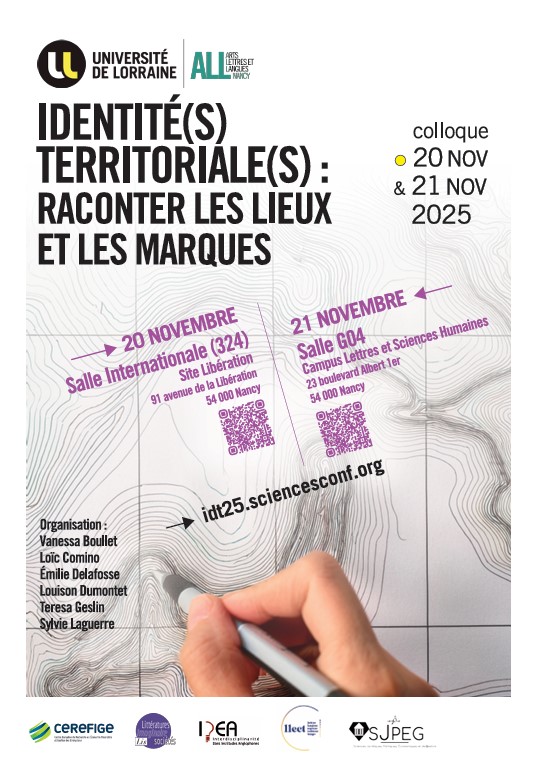 Affiche Colloque Identités Territoriales